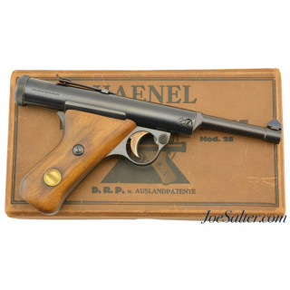 Excellent Pre-WW2 Haenel Model 28 Air Pistol .177 Cal. Original Box