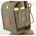 Antique Dietz Roadster Wagon Lantern Red Lens Little Wizard Lamp