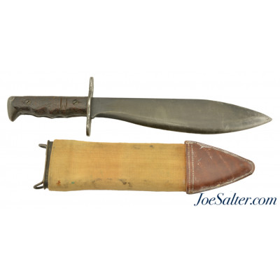 US WWI M1917 Bolo Knife/Scabbard Fayette R. Plumb Co. 1918 
