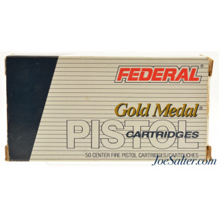 Federal Gold Medal 356 TSW 147gr. FMJ Match Ammo 50 rounds