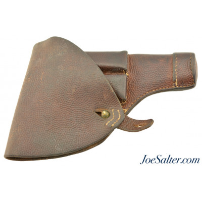 Swedish M1907 9mm Browning pistol holster RH Brown 