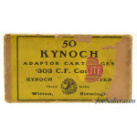 Interesting Partial Box Kynoch Adaptor Cartridges For 303 British 