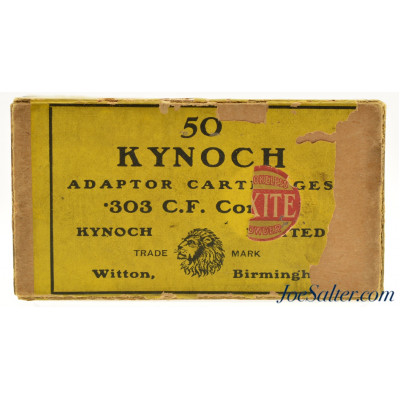 Interesting Partial Box Kynoch Adaptor Cartridges For 303 British 