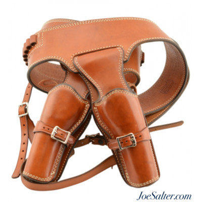 Alfonso’s Holster & Gunshop Double Buscadero Rig