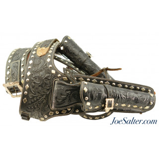 Fantastic Alfonso’s Holster and Gun Shop "Lone Ranger" Double Fast Draw Rig 