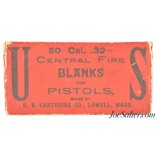 US Cartridge Co. 32 Blank Cartridges
