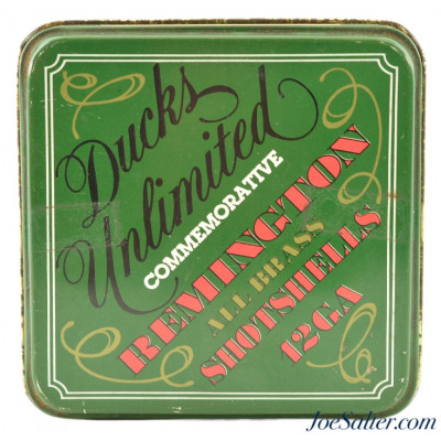 Full Tin Ducks Unlimited Brass Shotgun Shells 12 GA Remington Ammo