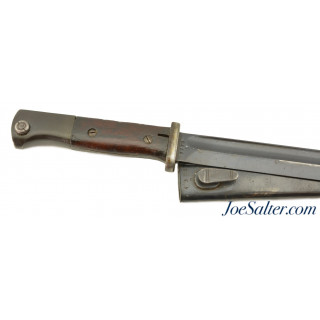 WW2 German K98 Bayonet and Scabbard