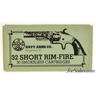  Full Box Navy Arms 32 Short Rim Fire Ammo 50 Rounds