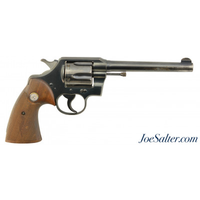 Colt Prewar Official Police .32-20 Revolver