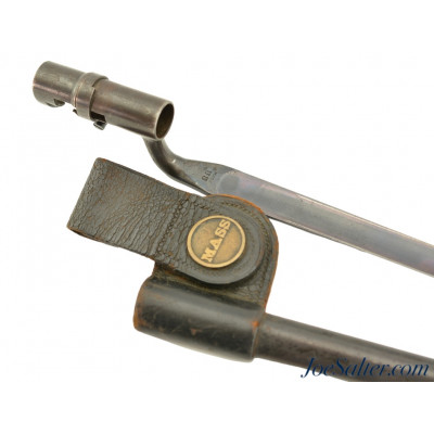 Original MASS Marked US M1873 Trapdoor Socket Bayonet