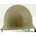 Korean War Era US M1 Helmet w/ Clergy Cross and Name