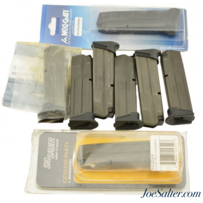 Sig Sauer Sig 9mm MAG-2022 Lot of 8 15rnd Magazines