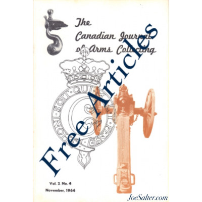 The Canadian Journal of Arms Collecting - Vol .2 No.4 Nov. 1964