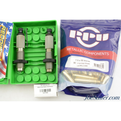 7.5mm X 55 Swiss Reloading Bundle 3pcs