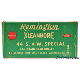 Vintage Remington Kleanbore 44 S&W Sp. LB