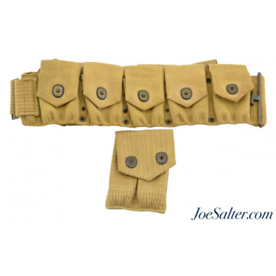 Original WWI US  Dismounted M1910 Cartridge Belt M1903/1911