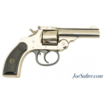  Excellent H&R Premier Nickel Top Break 32 Double Action Revolver