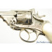 Engraved  Webley Mk. III .38 Revolver by Watson Bros w/ Pearl Grips