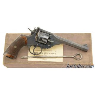 The Earliest Known Webley W.S. Army Revolver with Box Published in Bruce & Reinhart