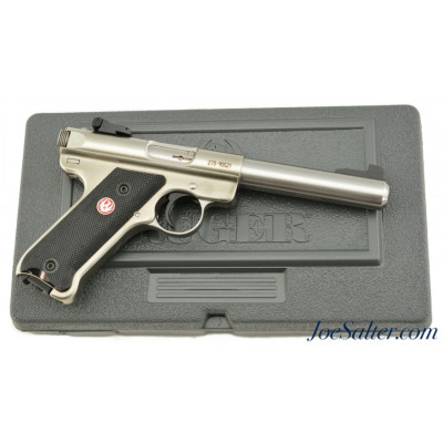  LNIB Ruger Mark III Target Stainless 22 Pistol Built 2013