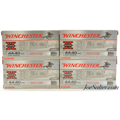 Winchester Super X 44-40 WIN 225gr. Cowboy Action LFN ammo 200rnds