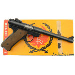 Excellent Boxed Ruger Mark I Target Model 22 LR Pistol 1965 C&R