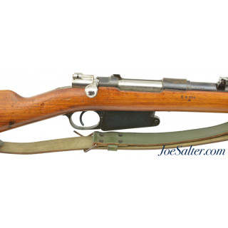 Scrubbed Argentine Model 1891 Mauser Rifle by Loewe