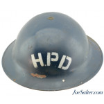 WWII Canadian Halifax Nova Scotia Police Mk2 Helmet 