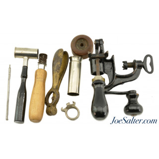 Antique Shotgun Reloading Tools and Measures