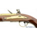 Shortened British Brass-Barreled Flintlock Pistol by Williams