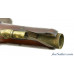 Shortened British Brass-Barreled Flintlock Pistol by Williams