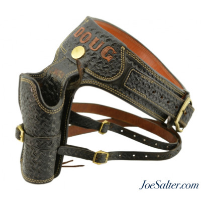 Alfonso's Holster & Gun Shop Blk. Fast Draw Rig "DOUG" Named