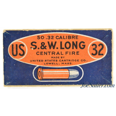 Excellent Sealed Box! US Cartridge Co. 32 S&W Long Ammo Lowell Mass