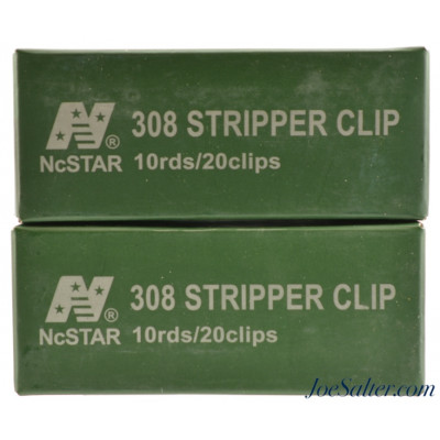 NcStar 10 Round .308/7.62 x 51 Stripper Clips - 20 ea.