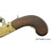 All-Brass British Flintlock Turn-Off Pistol by Simmons