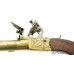 All-Brass British Flintlock Turn-Off Pistol by Simmons