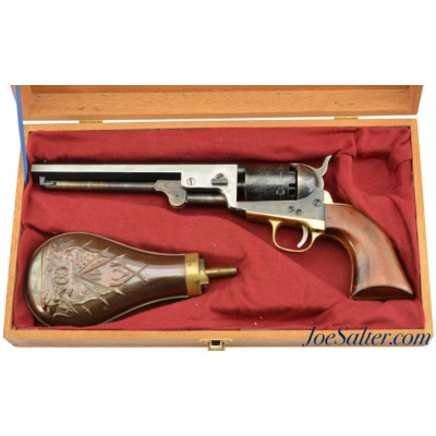  Cased Armi San Marco Colt 1851 Navy .36 Caliber Black Powder Percussion 