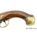 London Marked Brass Barreled Flintlock Pistol