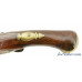 London Marked Brass Barreled Flintlock Pistol