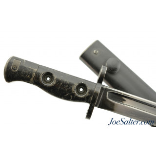 British L1A3 First Pattern Bayonet and Scabbard