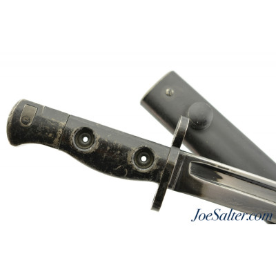 British L1A3 First Pattern Bayonet and Scabbard