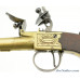 Lovely Pair of All Brass London Flintlock Turn-Off Pistols by Edward Dutton