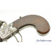 British Iron-Frame Flintlock Turn-Off Pistol by Girdler