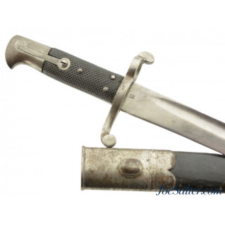 British Pattern 1860 Sword Bayonet Yataghan With Scabbard