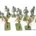 Vintage Toy Soldiers German and American Troops 12pcs