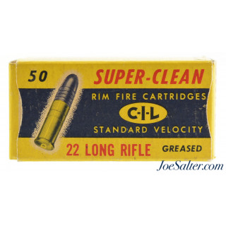 CIL Super-Clean 22 LR 1957 Box 