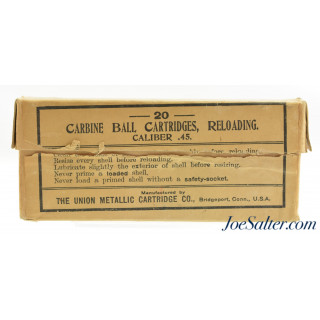 Union Metallic Cartridge Company Carbine Ball Ca. 45 Spanish War