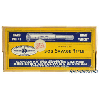 CIL Dominion Factory Reference Box Savage 303