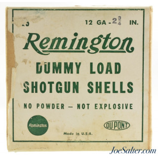 2 Piece Box Remington Dummy Load 12 GA Shotgun Shells Ammo 